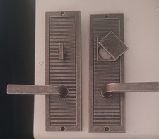 Rocky Mountain Hardware Solid Bronze, Designer Door Entry Set