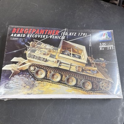 Italeri Bergepanther Sd.kfz 179 Armed Recovery Vehicle 1:35 Model Kit NEW NIOB