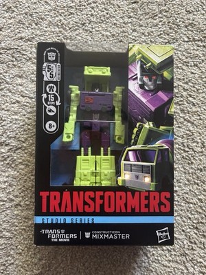 Hasbro Transformers Studio Series 86 Construction Mixmaster 6'' Action Figure #ML