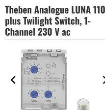 Theben Analogue DIN Rail Time Switch 110 - 230 V ac 1-Channel