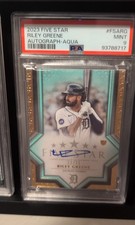 2023 Topps Five Star - Autographs Riley Greene #FSA-RG Aqua /75 (AU, RC)