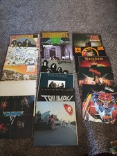 Rock & Metal vinyl LPs- Led Zeppelin, Judas p...