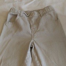 Garanimals Khaki Cotton Pants Kids 4T Elastic Waist School Uniform