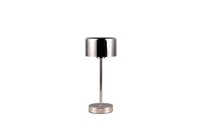 Led Akku Tischleuchte Chrom/Silber Dimmbar Touch Led-Tischleuchte, Akkubetrieb