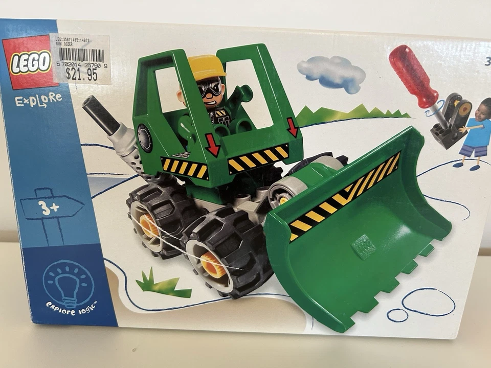 Lego 2003 DUPLO Explore Logic 3587 Mini Dozer 100% Complete - Image 2 of 4