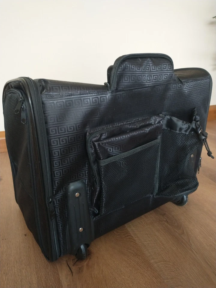 Hundetrolley, Katzentrolley, Tiertransportbox mit Rollen und Teleskopgriff - Bild 3 von 4