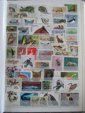 Lot de timbres "ANIMAUX" oblitérés+ cadeau pour 2 lots de mes ventes