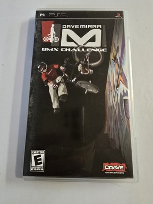 Dave Mirra BMX Sony PlayStation Portable Video Game Complete With Manual PSP CIB