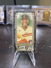 2025 Topps Allen & Ginter - Mini Black Border Jhonkensey Noel RC #77 Guardians