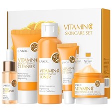 Vitamin C Skincare Set for Teenage Girls 5 In 1 Hydration Facial Skincare Gift S