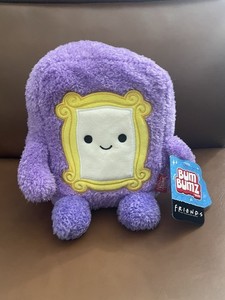 BUM BUMZ Plush Face FRIENDS TV Show Collectible Purple Door Peephole Frame NWT