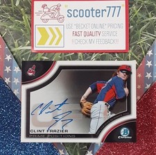 2015 Bowman Chrome PRIME POSITIONS~⭐CLINT FRAZIER⭐️《On✒Card AUTO》GUARDIANS/YANKS