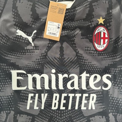 AC Mailand 2024/2025 Torwart Fußballtrikot Herren Small neu mit Etikett - Original