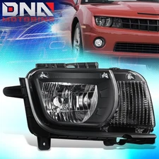 For 2010-2013 Chevy Camaro Passenger Side Black Housing OE Style Headlight Lamp