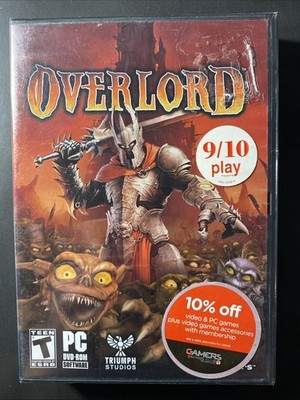 Overlord (PC-DVD, 2007) NEW Sealed