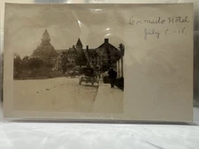 Hotel del Coronado San Diego CA RPPC Early 1910s Automobiles Beach Landmark 6