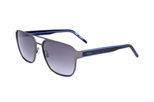 Hugo Boss Men's 57 mm Dark Ruthenium Black Sunglasses HG1298-S-D51-57