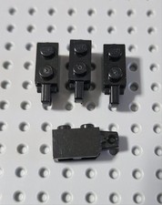 Lego rejilla bisagra articulación piedra 1x2 negro 4 piezas 30364 A241