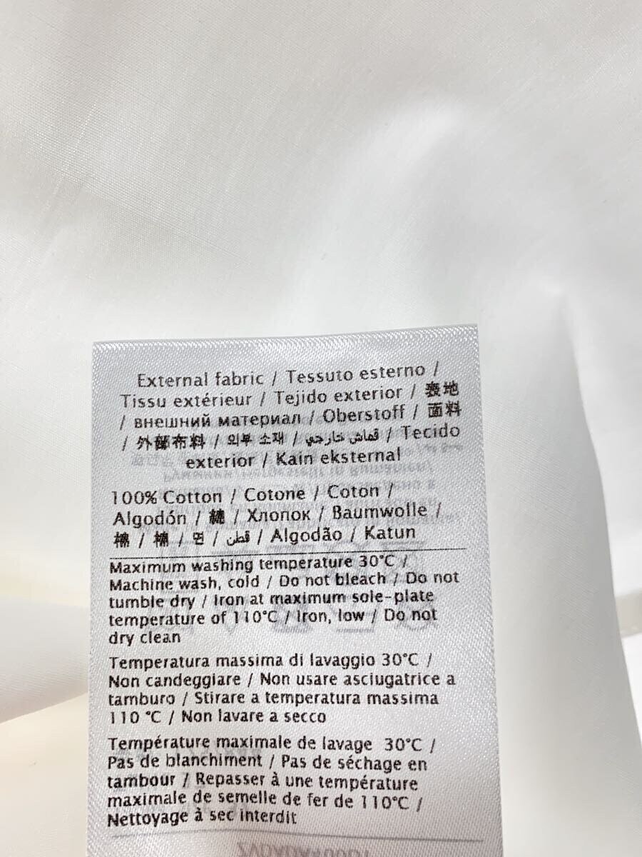 VALENTINO Long Sleeve Shirt 14.5 Cotton WHT ZVDADA400DY thumbnail 5