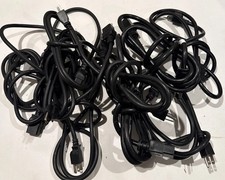 Heavy Duty NEMA 5-15P to IEC C19 Power Cords   Server UPS PDU   Bulk Lot Of 10
