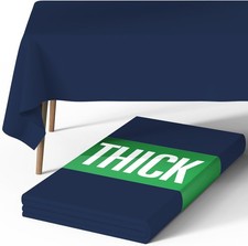 Rectangle Table Cloth 60" x 84" Durable Polyester Tablecloth Offers Reusable