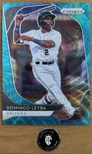 Domingo Leyba 2020 Panini Prizm Baseball Teal Wave Prizm Rookie #10