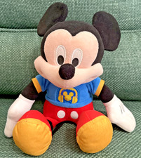 Just Play Disney Junior Singing Fun Mickey Mouse 12 Toy Plush Tested Working.
