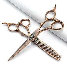 6 Inch Barber Scissors Professional barber tools hair scissors Cutting thinning