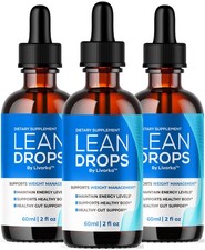 (3 Pack) Lean Drops – LeanDrops Liquid Formula | All-Natural Premium Wellness Su