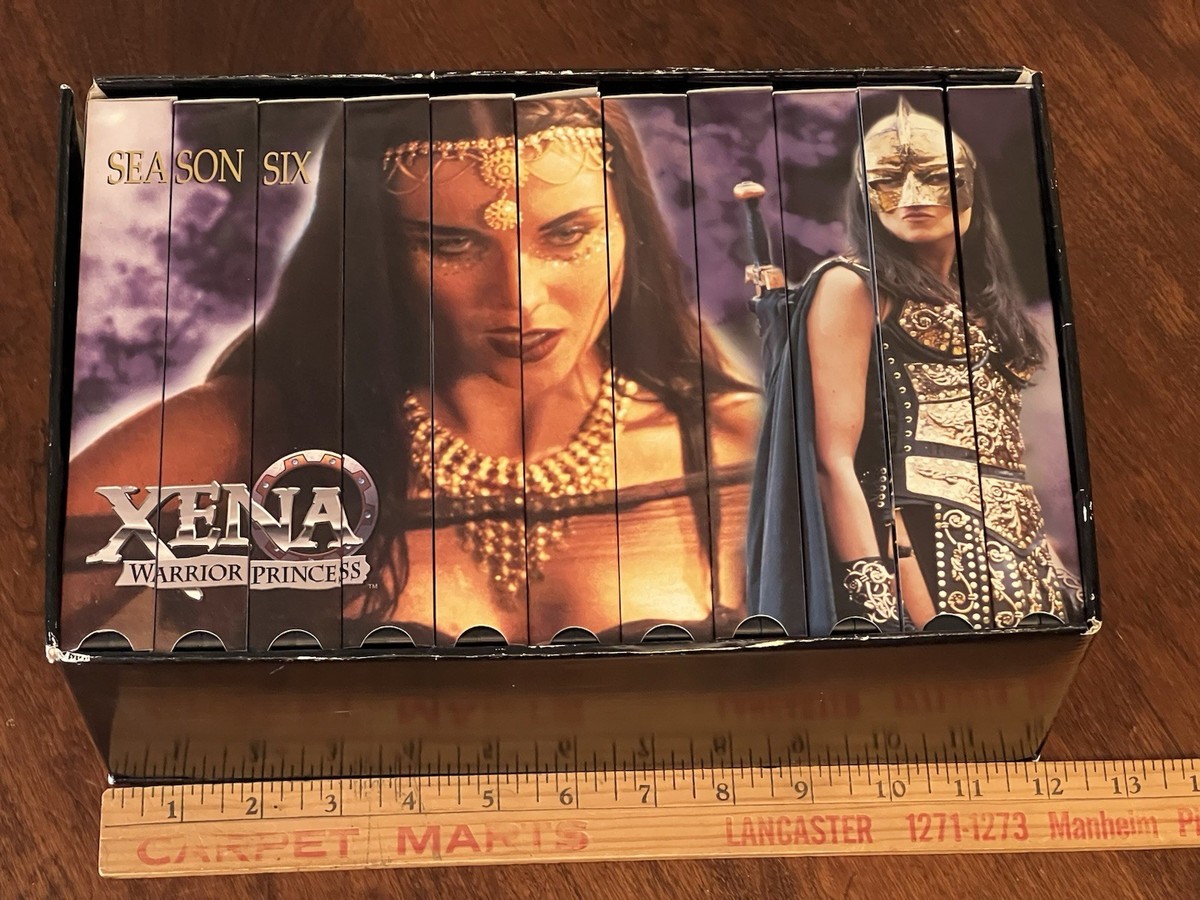 Vintage Xena Warrior Princess VHS Set Season 6 Lucy Lawless 11