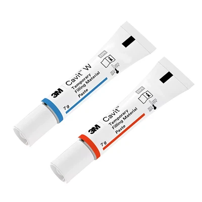 3M 2x ESPE Cavit rot & weiß provisorische Notfall Zahnfüllung reparieren Zahnzement