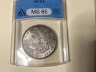 1897 S ANACS MS65 Morgan Silver Dollar
