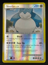 Pokemon TCG: Snorlax LV. 35 - 37/130 Diamond & Pearl Reverse Holo [MP] on eBay