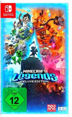 Minecraft Legends - Deluxe Edition - Nintendo Switch - Neu & OVP - EU Version