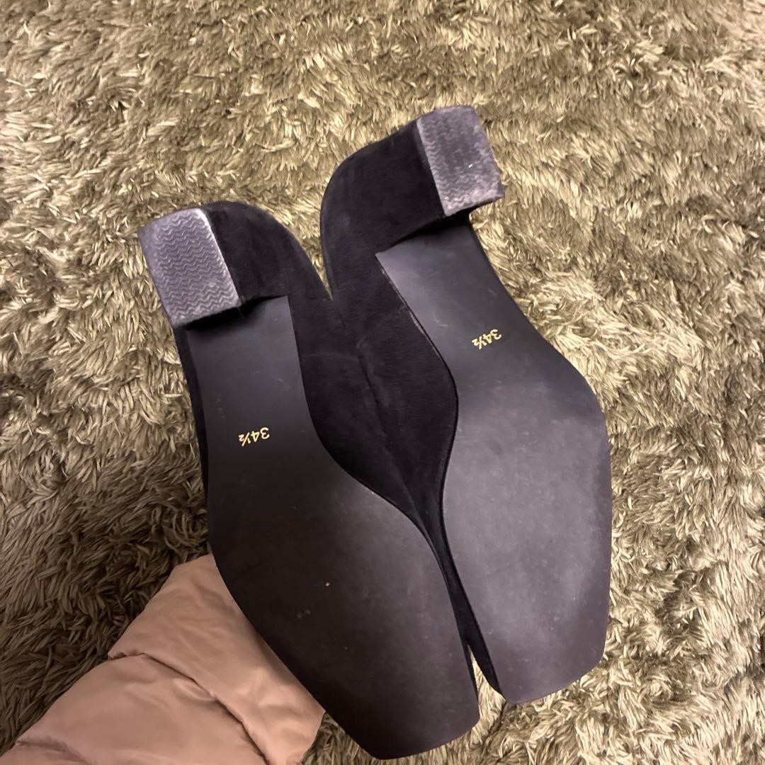 Yvessantlaurent Yves Saint Laurent Pumps Thick Heels 34.5 thumbnail 7