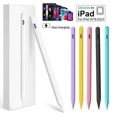 Stylus Pen for iPad 2018-2025, Pencil for Apple iPad 11th A16/10/9/8/7/6 Gen