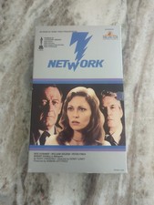 Network (1983) VHS - MGM Big Box - Faye Dunaway, William Holden, Peter Finch