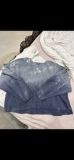 American Eagle large Blue Tiedye Sweatshirt Women's