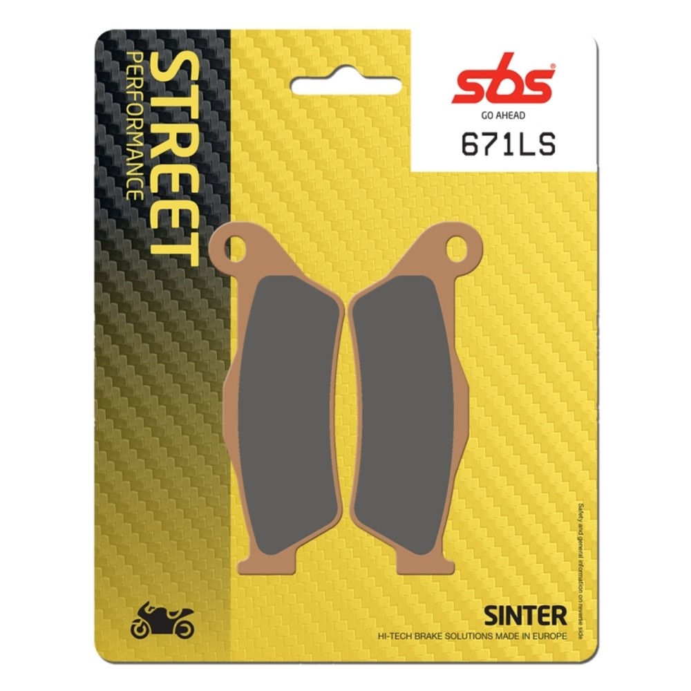 Brake Pads for GUZZI 1200 BREVA ABS 2008-2009 Rear Street SBS - Image 39