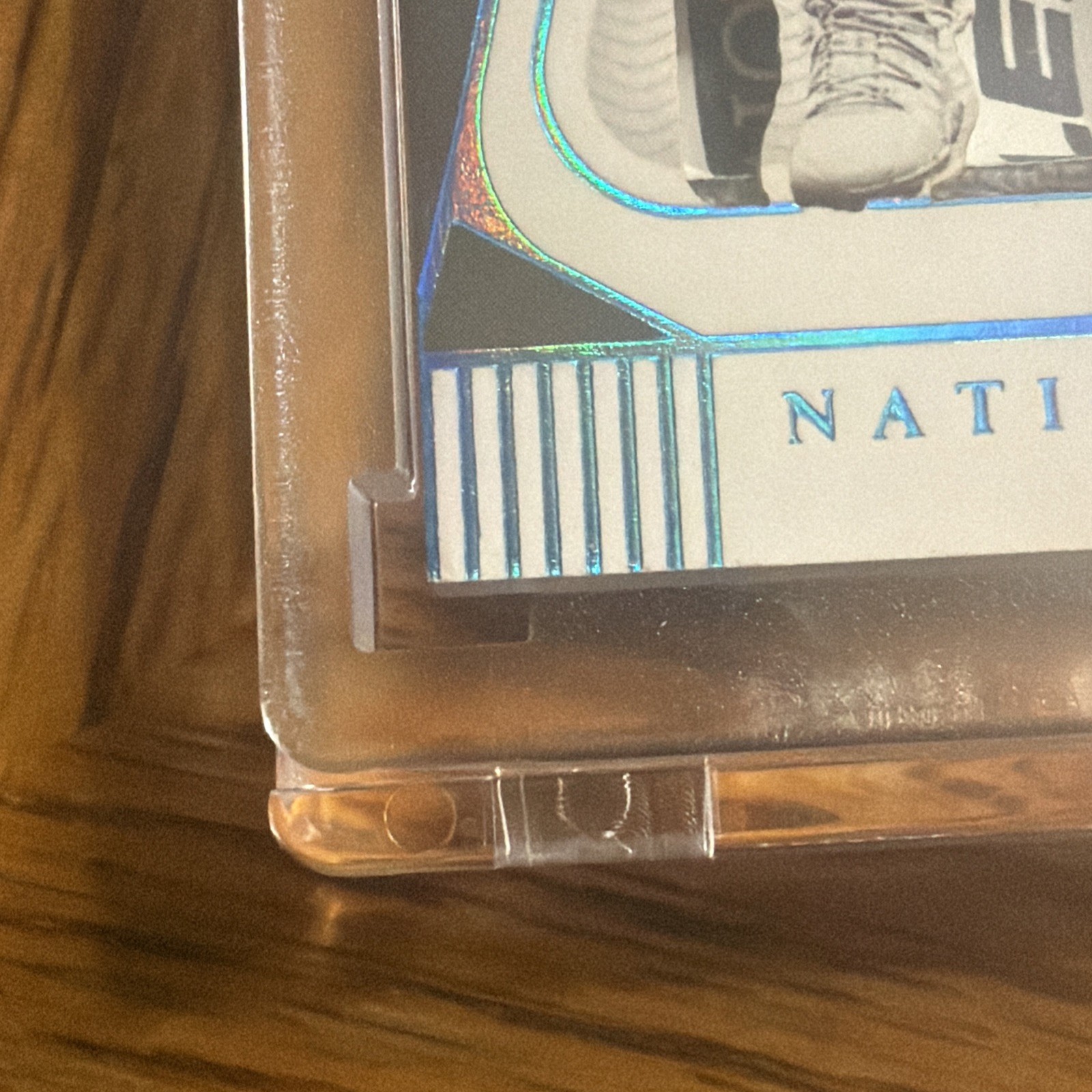 2022 National Treasures Dylan Cease Jumbo Gear Signatures Platform 1/1 White Sox view 7