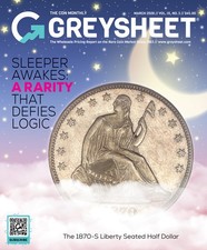 Official Greysheet Magazine - March 2026, Vol. IX, #3 - US Coins Price Guide