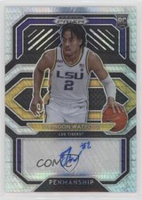 2021 Panini Prizm Draft Picks College Penmanship Hyper Trendon Watford Auto 00am
