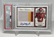2019 National Treasures MECOLE HARDMAN JR. RC Patch Auto #/99 PSA 10 POP 1