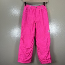 Zero Xposur Youth S 7/8 Snow Pants Unisex Pink Ski Snowboard Insulated Pockets