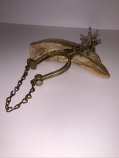 Vintage Only One Kids Cowboy Spurs with Straps - Metal