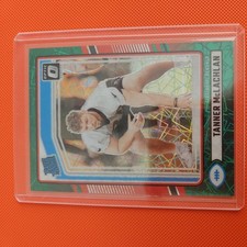 2024 PANINI DONRUSS OPTIC TANNER MCLACHLAN GREEN LAZER RATED ROOKIE BENGALS #324