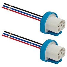 9007 9004 HB1 HB5 Headlight Wiring Harness Socket 3 Pin Pigtail Adapter