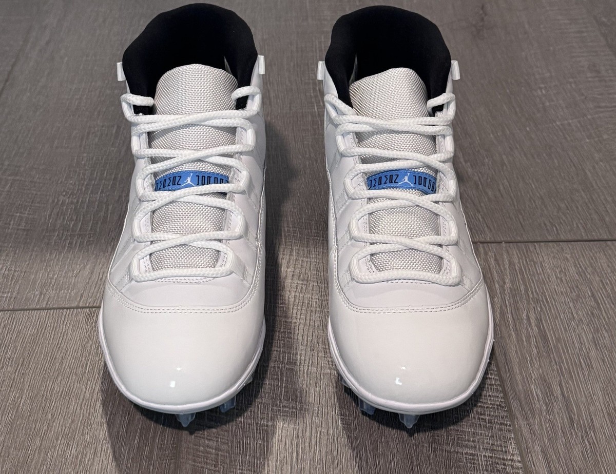 Air Jordan 11 Mid TD Football Cleats Legend Blue (HM7324-104  display picture 1