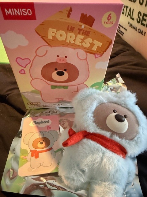 Miniso Gift Bear and Friends In The Forest - Elephant | eBay