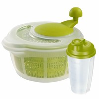 Westmark Salatschleuder Fortuna, 5 L + Dressingshaker Mixery,0.5 L, 243222E7